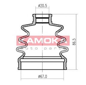 KAMOKA 1146562 Bellow, driveshaft